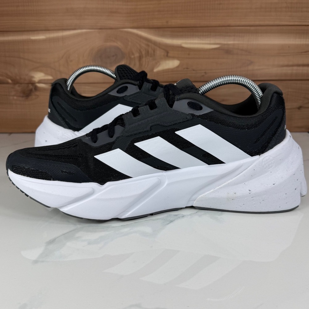 Adidas Adistar Repetitor Running Training Shoes Black White GX2995 Mens 10.5 - Picture 9 of 16